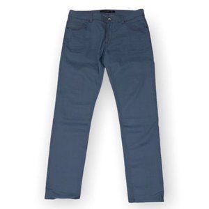 ZARA man dark blue denim straight leg jeans size 34